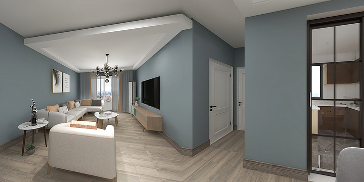 金盛装饰向磊-法姬娜105户型22-装修设计方案