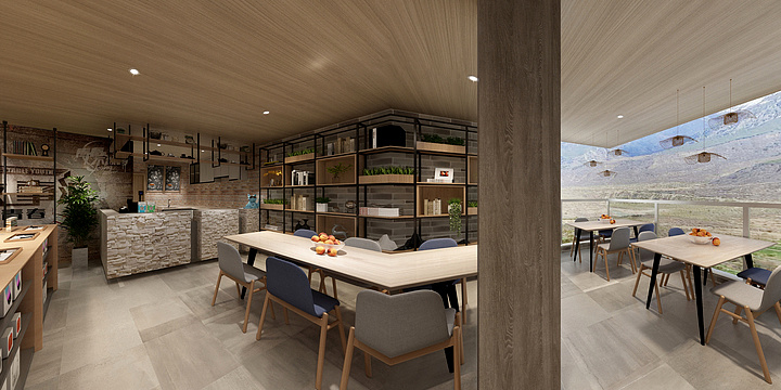 赵俊-民宿咖啡厅-装修设计方案