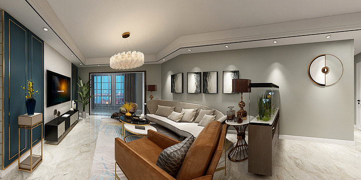 龍工設計-颐和雅郡二期4-2-901-装修设计方案