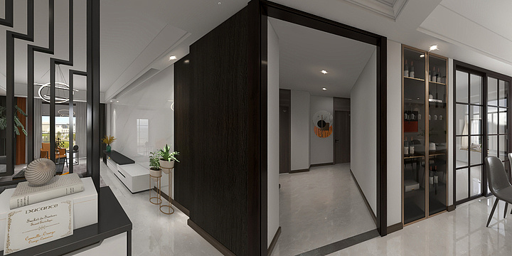 Design李婷婷-陆景苑120 方案-装修设计方案