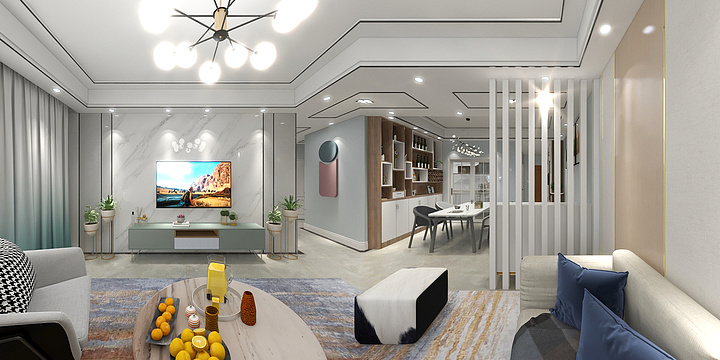 简约Rs-亚星盛世云水居王成飞-装修设计方案