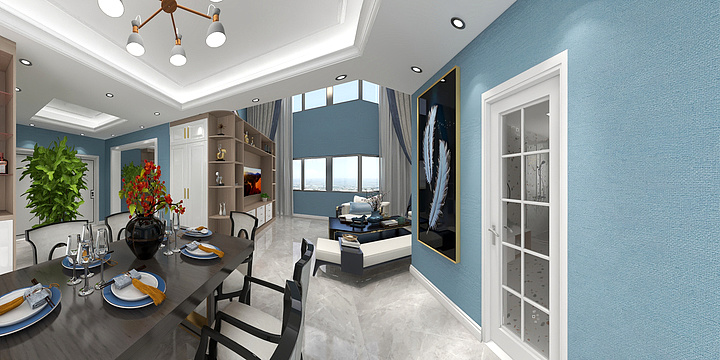 张文峰1886333-精美复式-副本-装修设计方案