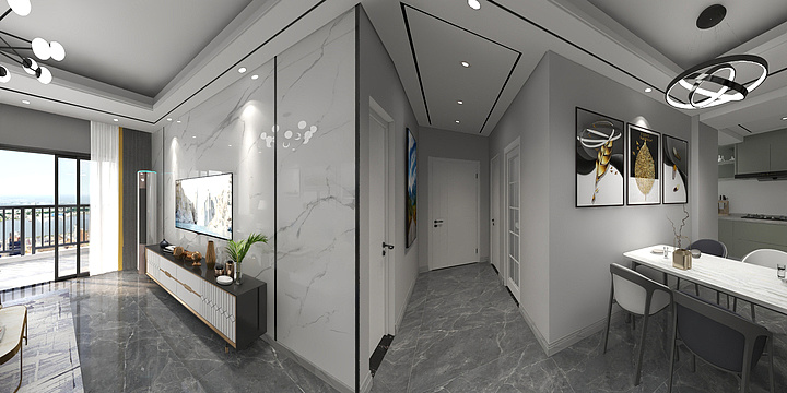 全案设计张教官-君胜熙珑山D、F户型-装修设计方案