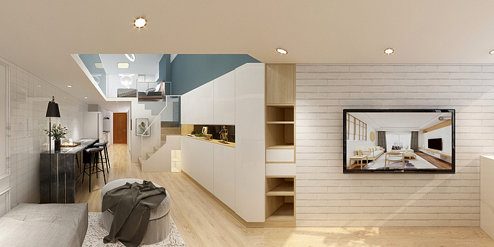 专注LOFT公寓AA-银湖湾2-731-副本-装修设计方案