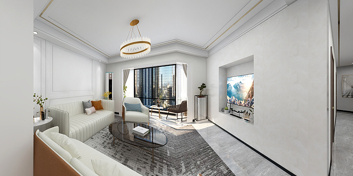 谢方方-机电家属院方案三-装修设计方案