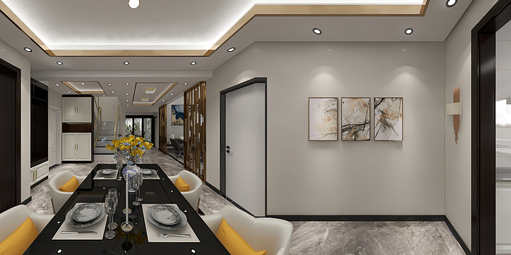 张文峰1886333-2层轻奢-装修设计方案