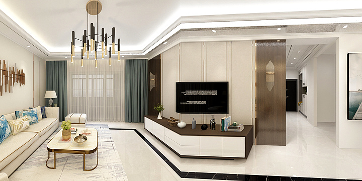 室内设计师王姣-新天地小洋房-装修设计方案