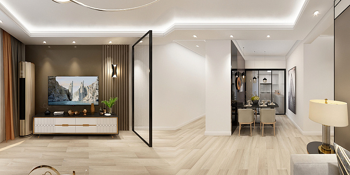 XiaoYu原创设计-龙湖西府原著114-1版-装修设计方案