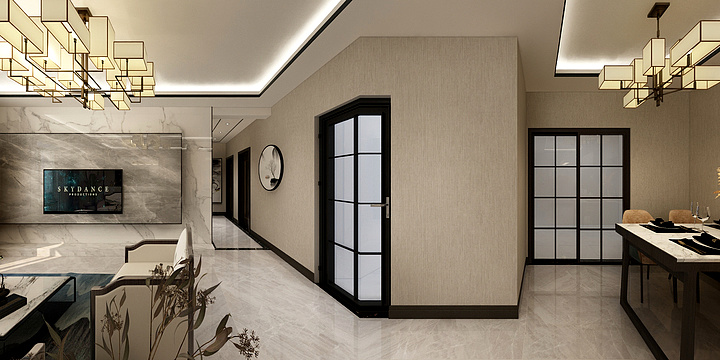 张智13020787902-锦绣观邸3室2卫新中式-装修设计方案