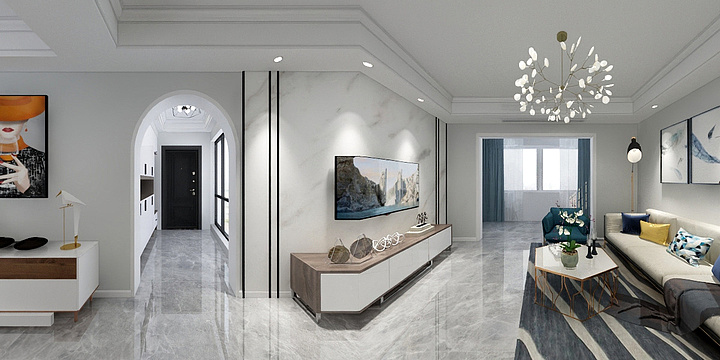 YU.K-誉景峰陈总雅居-装修设计方案