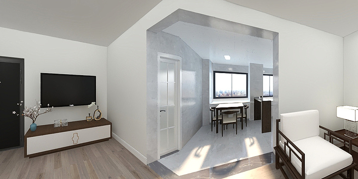 LC不会飞-水泵厂宿舍40-602-装修设计方案