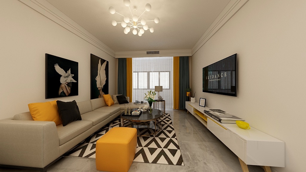 烟台艺铭装饰设计工程有限公司-龙湖紫云台-装修设计方案