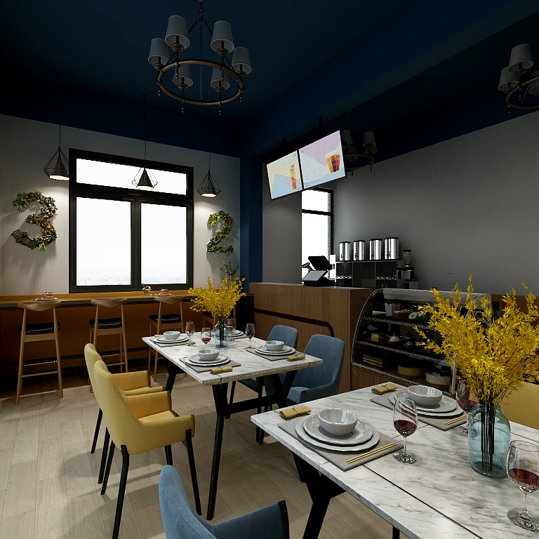 北木子李-咖啡店-装修设计方案