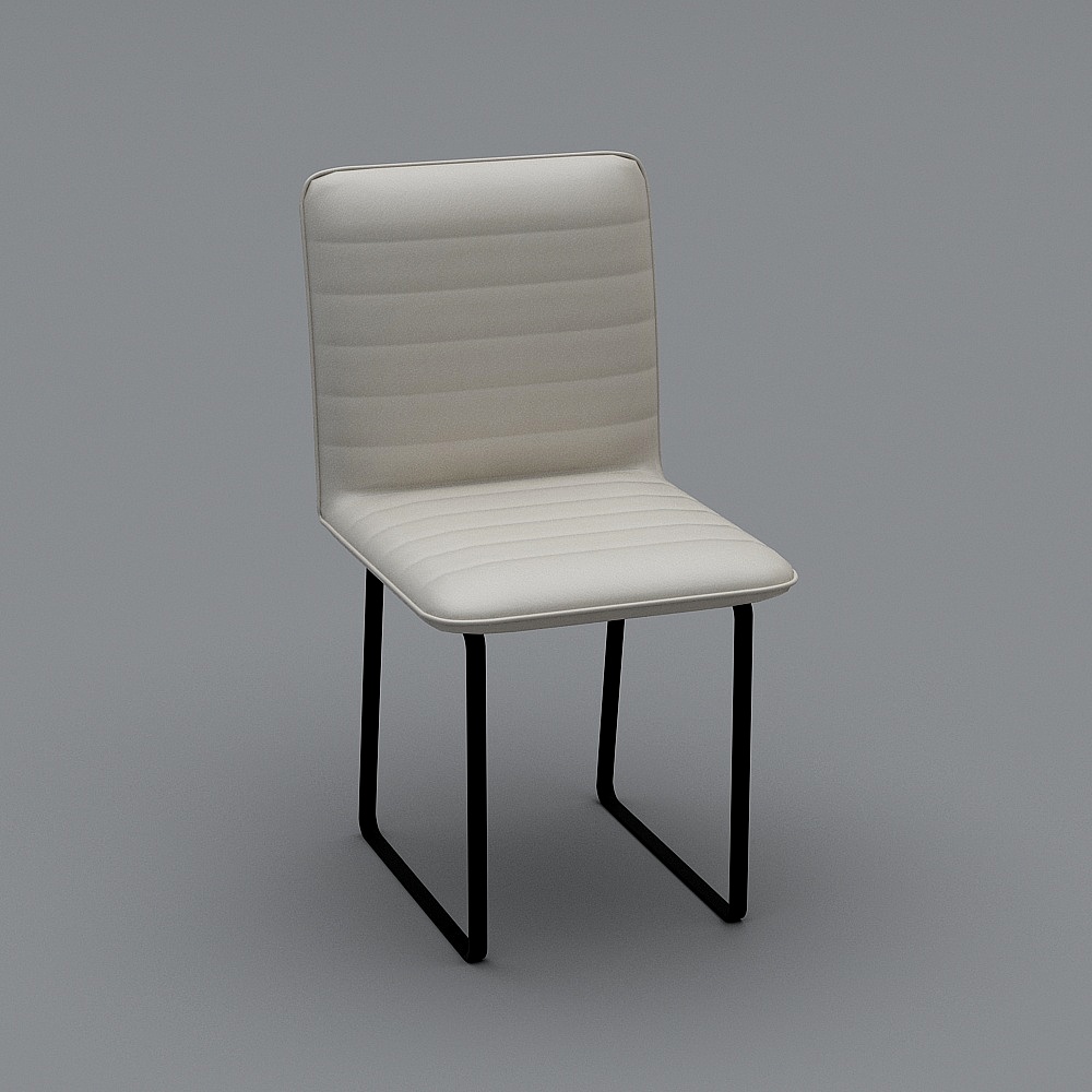 卡昂家居-卡昂系列-餐椅-GF16Y0033D模型