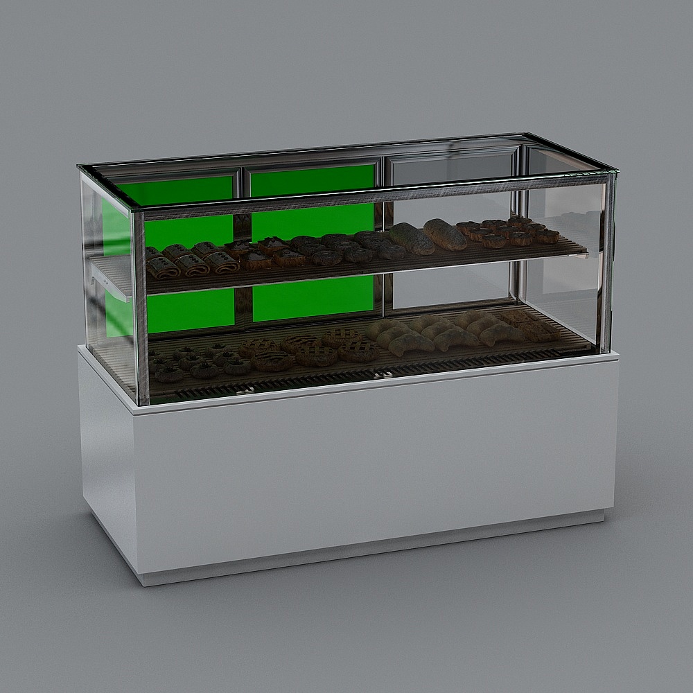 展示柜-123D模型