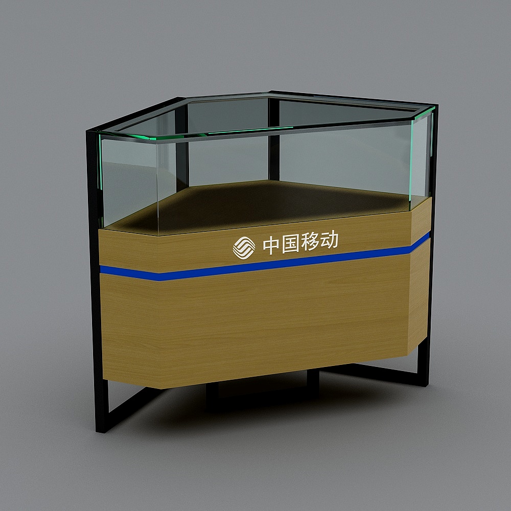 展示柜-163D模型