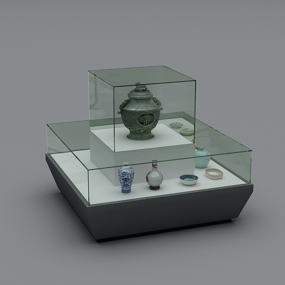 展示柜-63D模型