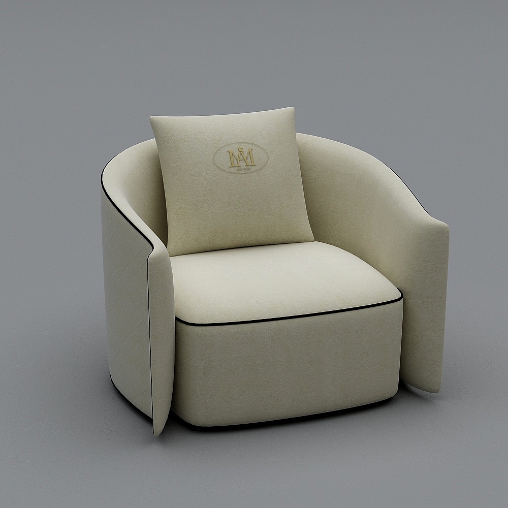 C01休闲椅3D模型