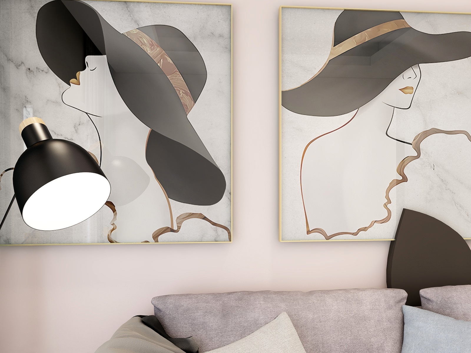 张大海-德信海德公园83.00㎡A2’3室2厅1卫1厨-装修设计方案