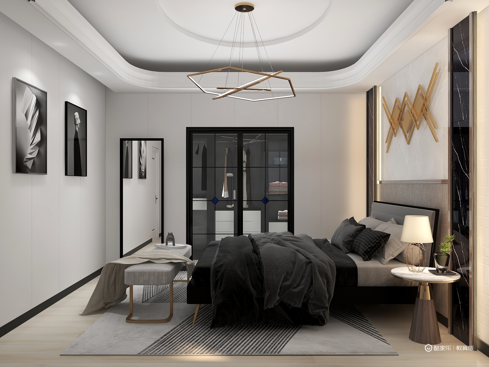 孔家丽-别墅考核户型-副本-装修设计方案