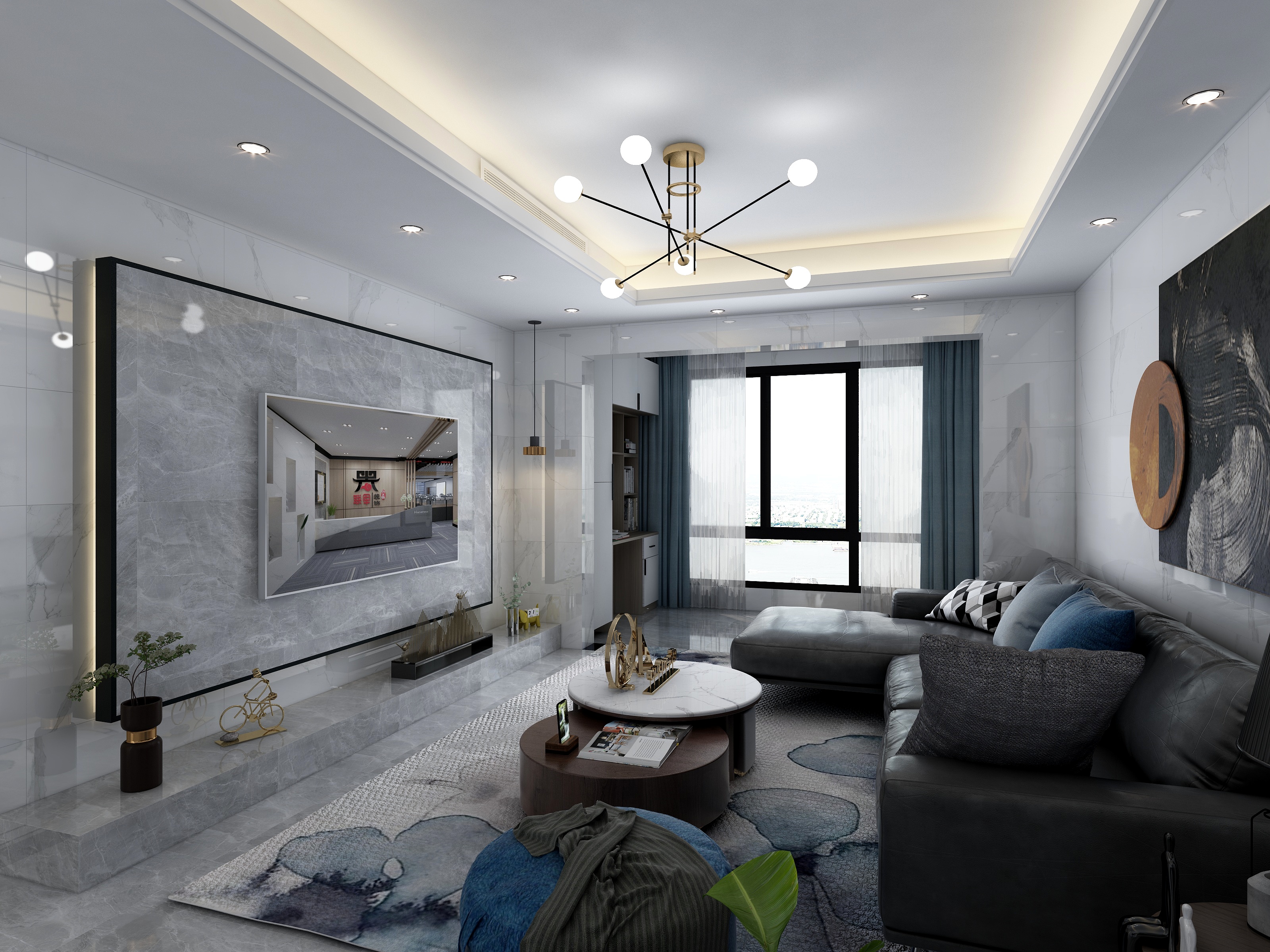 锦鲤丶Designer-鸿江・尚城世家-装修设计方案