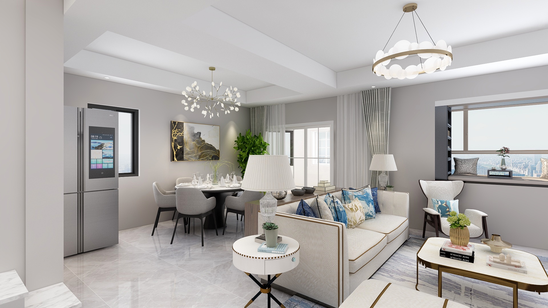 大创设计师-军山花园6-301-装修设计方案