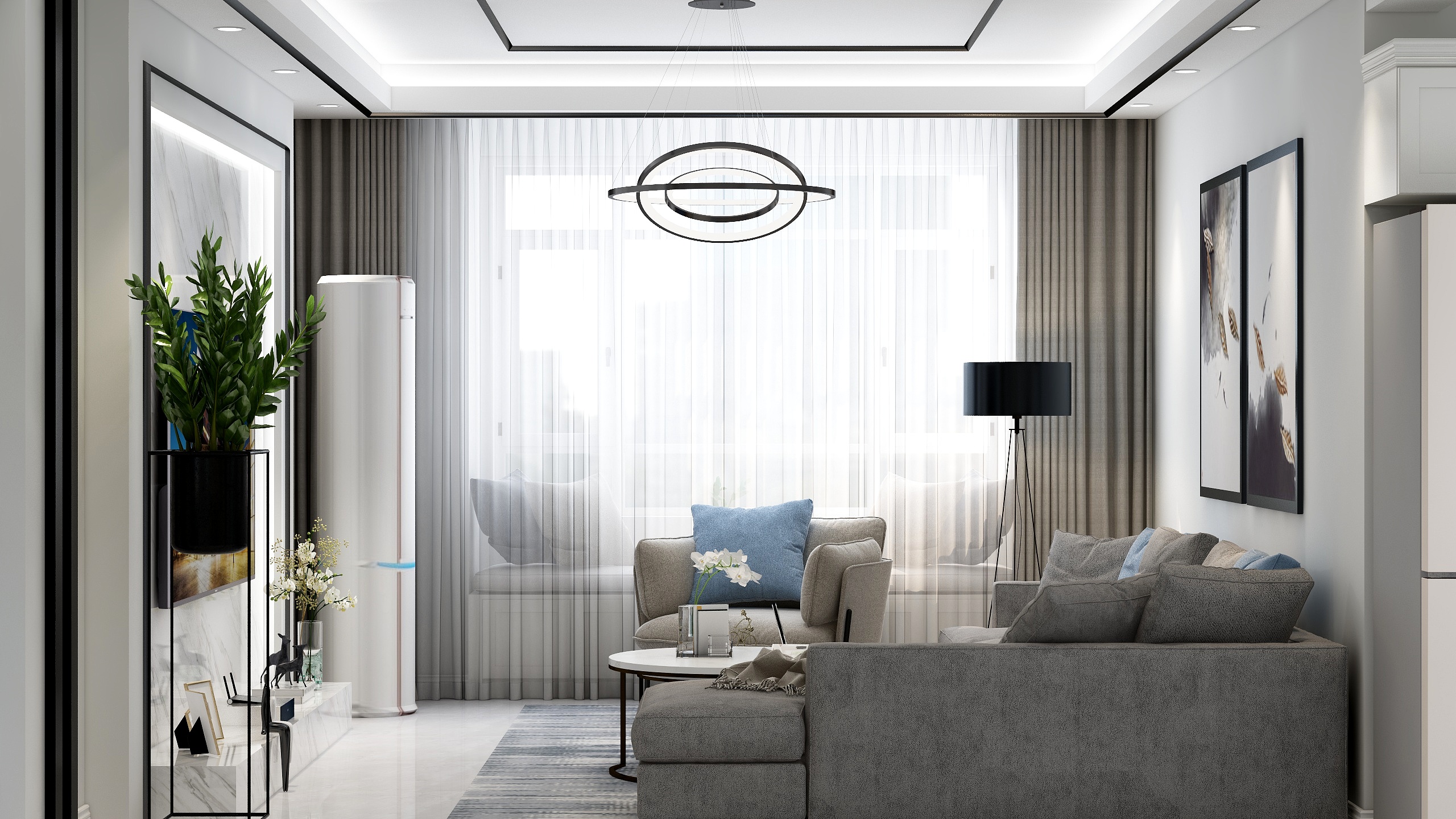 一Li丹心-华宇印象9.1701-装修设计方案