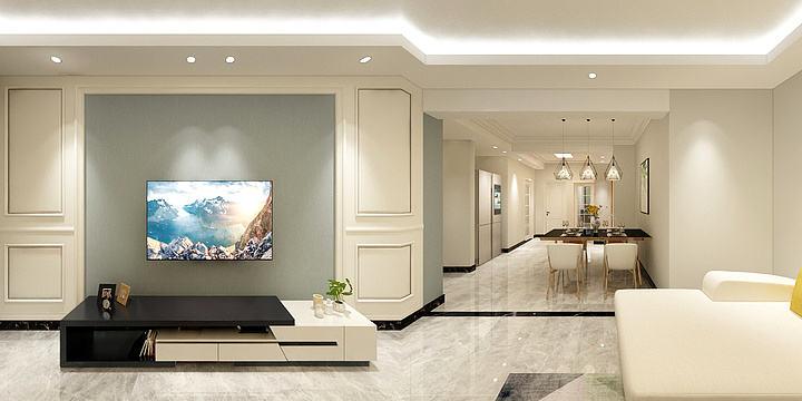 唯TA设计5-沂河一英里-装修设计方案