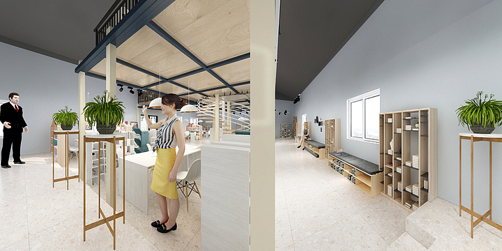 室内设计师李一贤-农丰村美丽书屋-装修设计方案