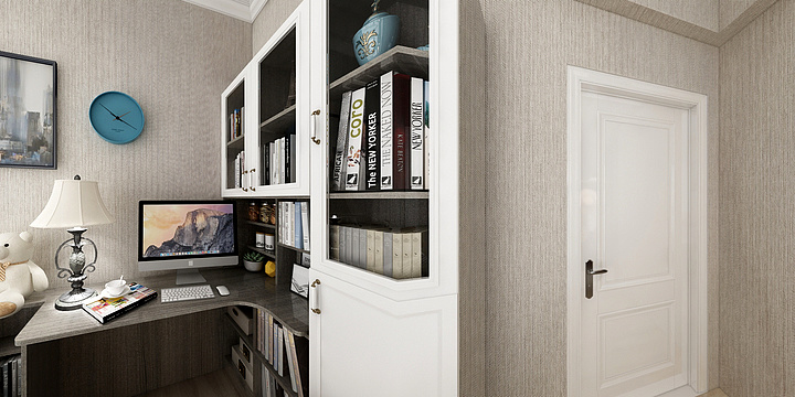 ARONG阿荣-书房-装修设计方案