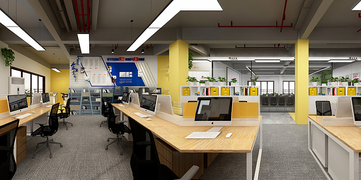 设计师丹余-【晖搏建筑伊比亚办公室】-装修设计方案