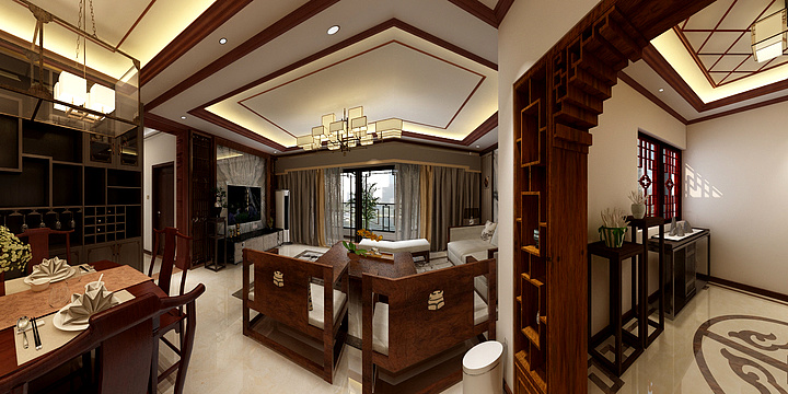 180先生-新中式-装修设计方案