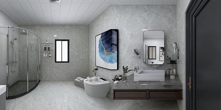 小小北设计-建邦听海别墅-装修设计方案