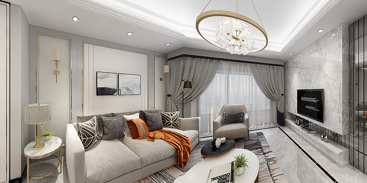 鼎尊装饰丶-桂语江南505 轻奢-装修设计方案