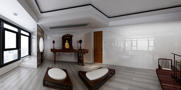 室内设计_胡-佛堂-装修设计方案