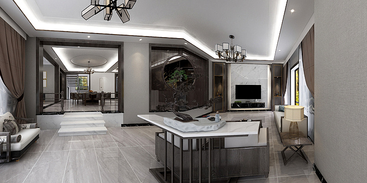 嘉兴罗曼缔克瓷砖-翡翠花园50-2(126P910)-装修设计方案