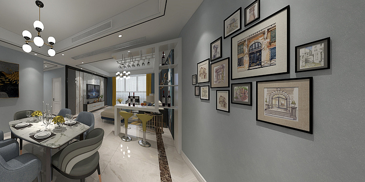 刘德军-城南东郡17-2-2504葛哥-装修设计方案