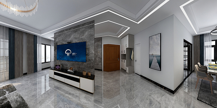 ZIVEN-DESIGN-紫金花园二期7幢-装修设计方案