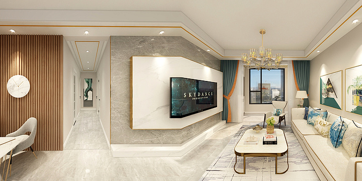 纳尼设计-富力城-装修设计方案