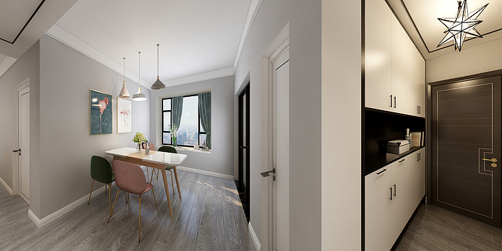 设计师Katherine-平面图(2)-装修设计方案