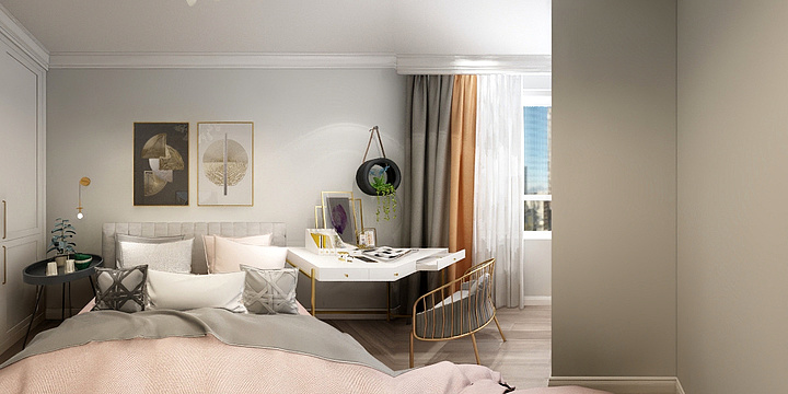 家装设计ll-格林木棉花66+-装修设计方案