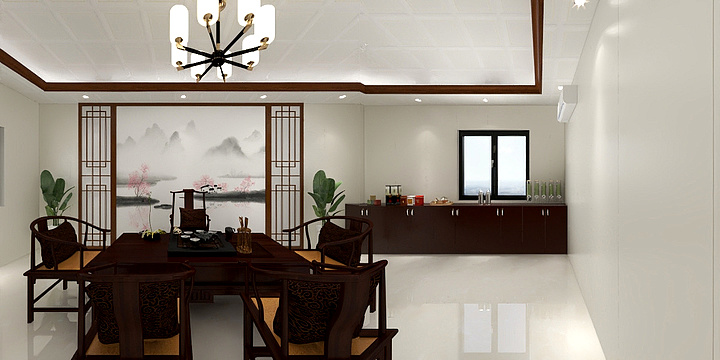 枫云装饰设计工程有限公司-三楼效果图-副本-装修设计方案