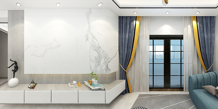 深度设计装饰-名巨新城4-1002-装修设计方案