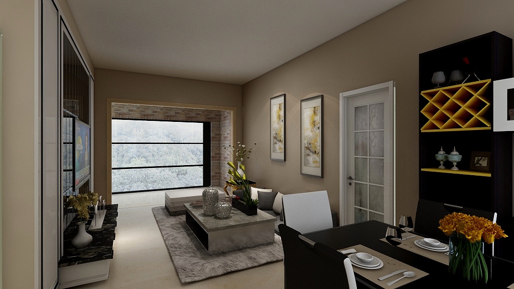 Dany丹-富地中央城-装修设计方案