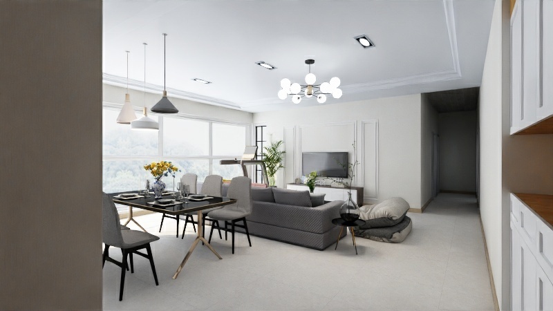 鼎配全屋定制家具美美搭DVuc-北大资源2号户型卢-装修设计方案