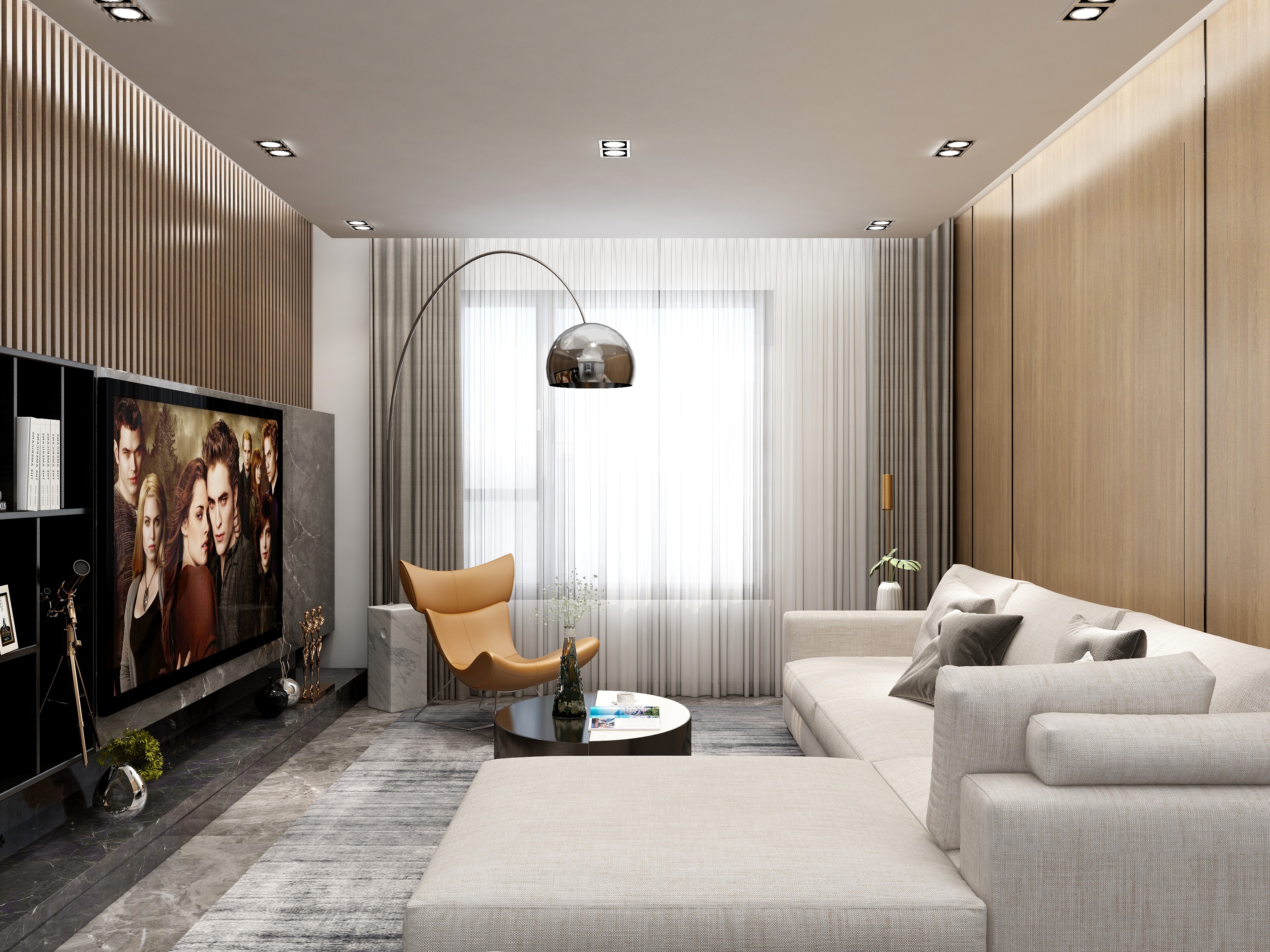 袁春生-125平现代极简三居室【去年夏天】-装修设计方案