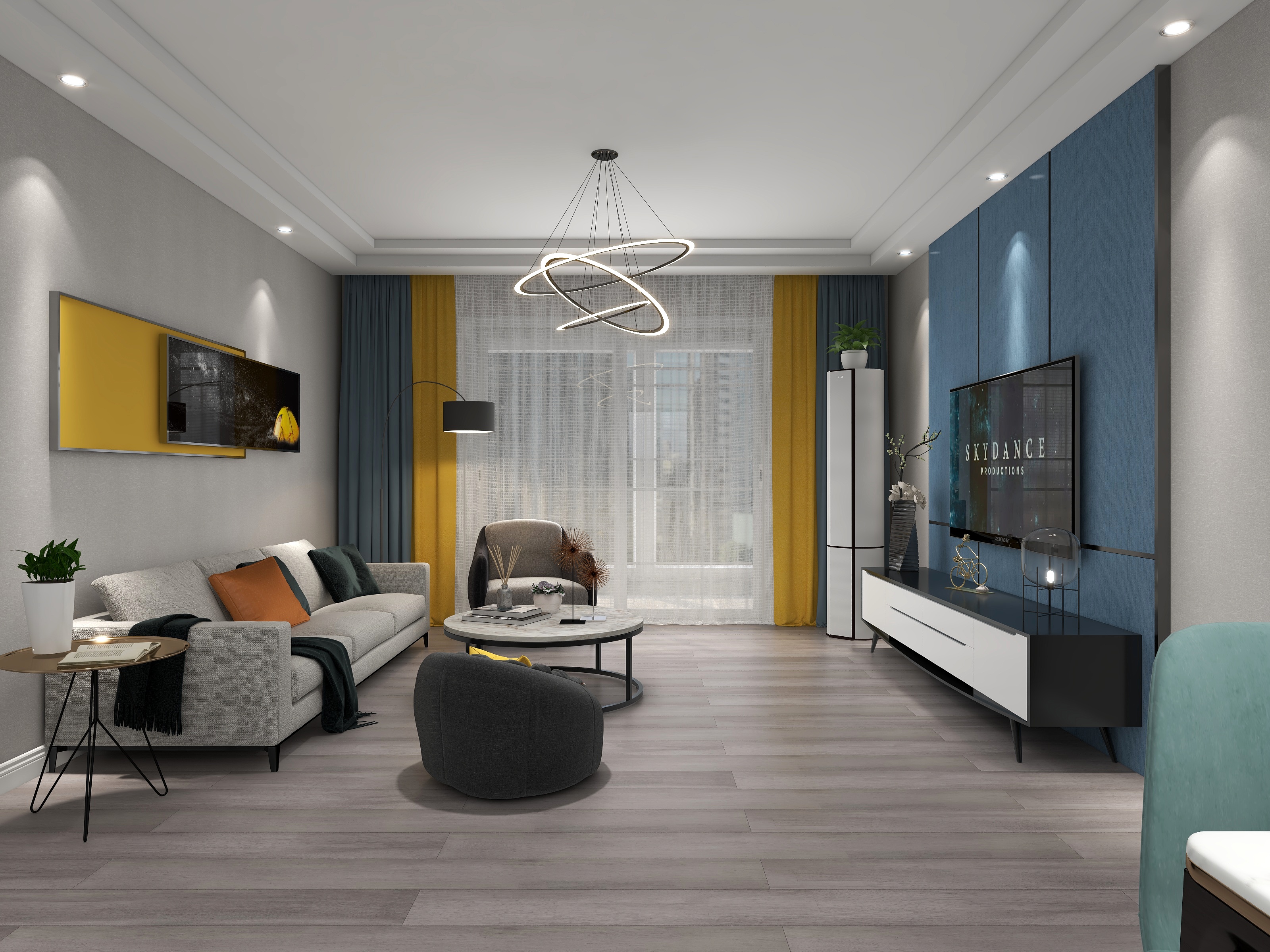 张勇Designer-中粮壹号院6-402-装修设计方案