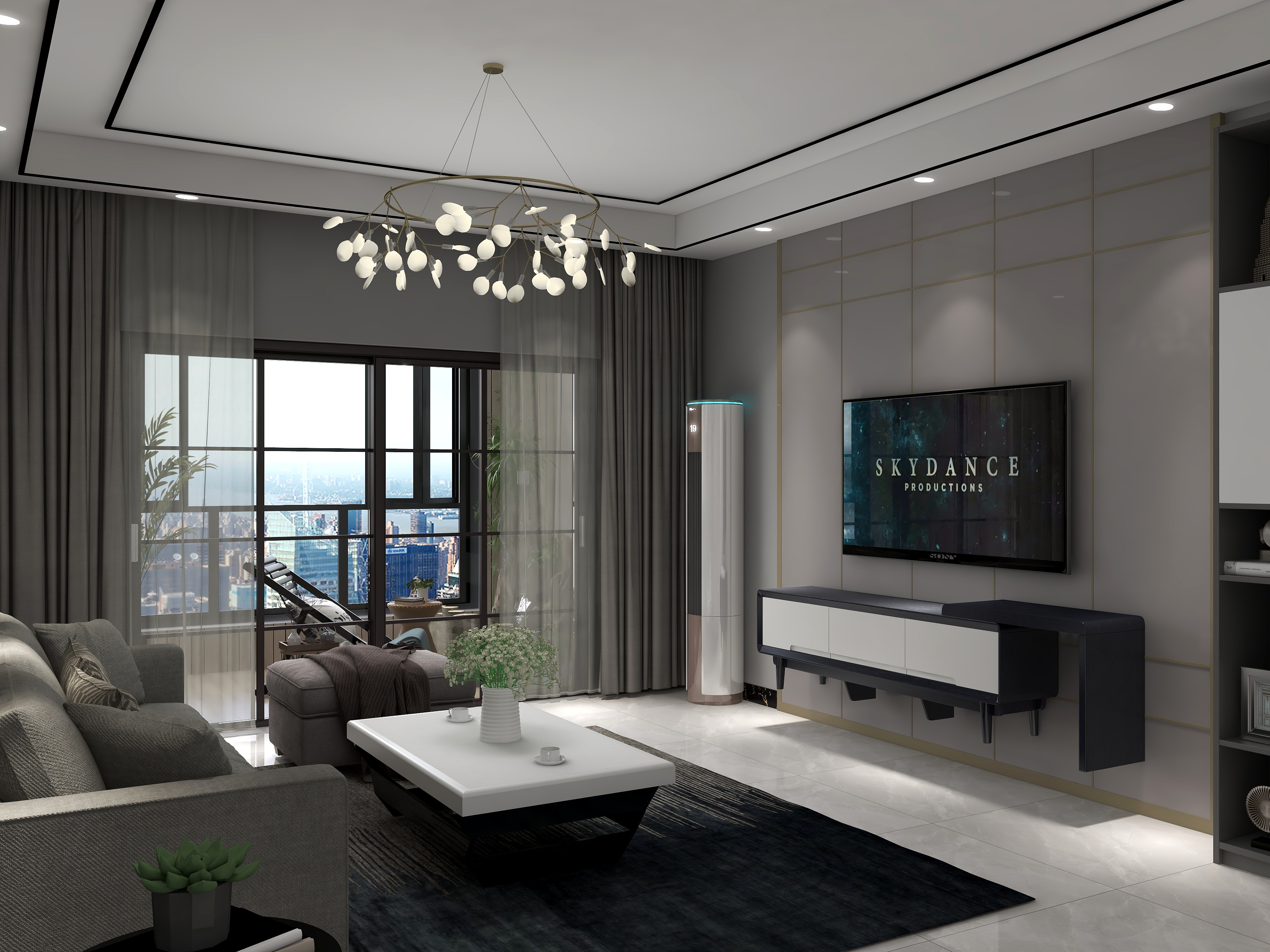 skycloud-现代主义-装修设计方案