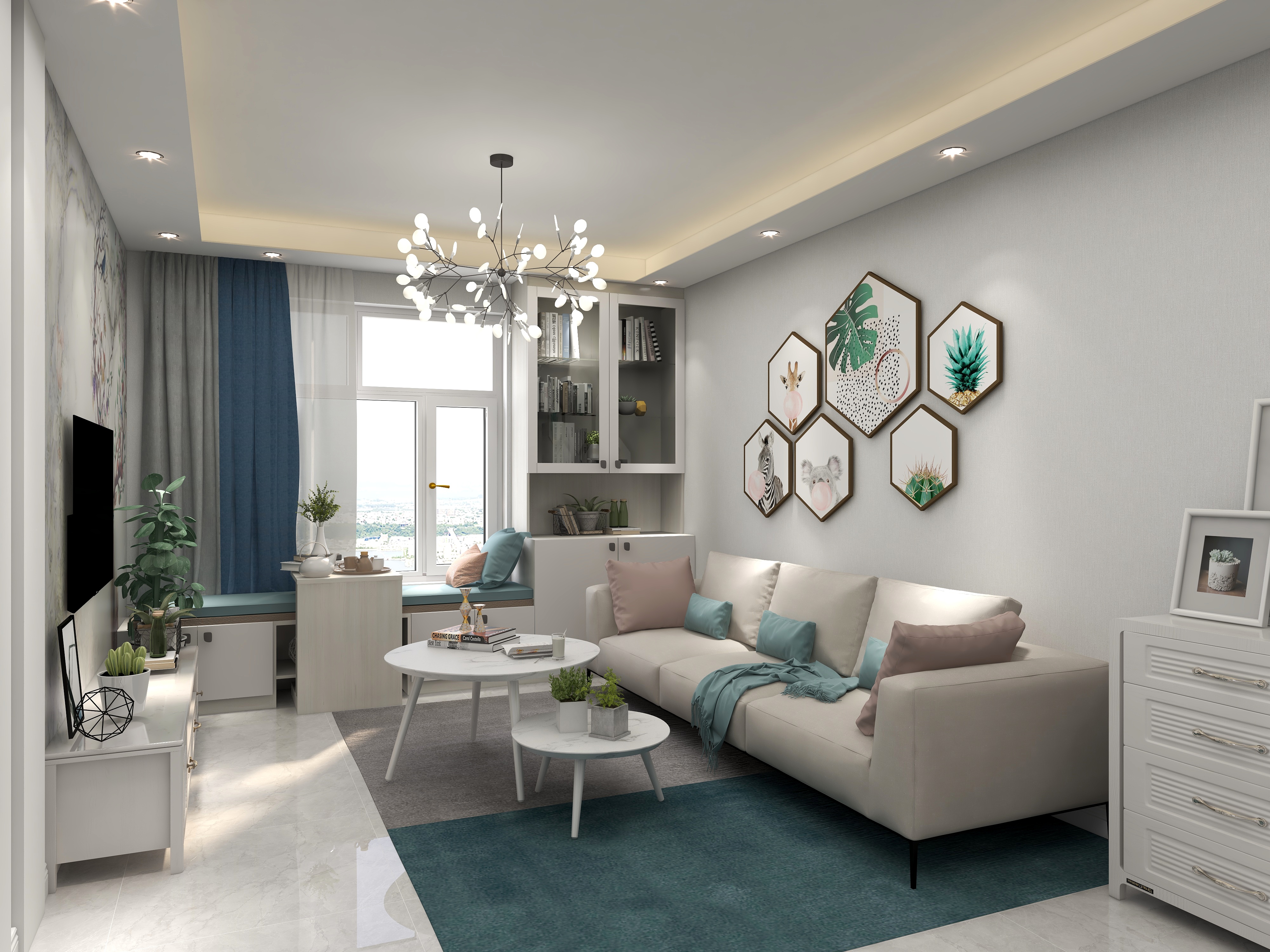 李善质-四季春天(CAD)-副本-装修设计方案