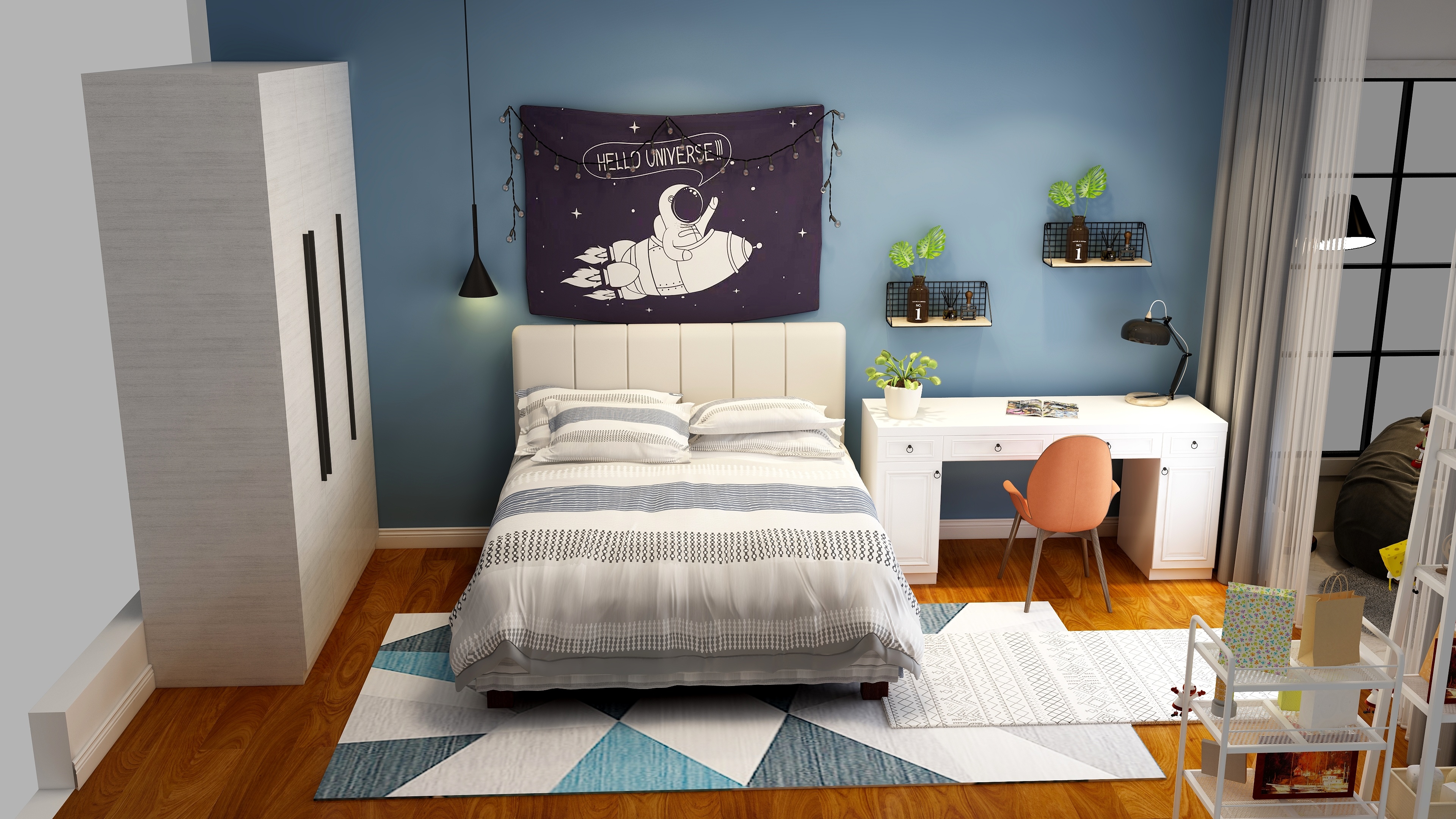 宅好家lkiZp-卧室+阳台-装修设计方案